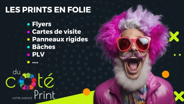 publicité du côté print